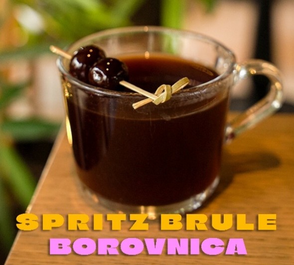 Spritz borovnica